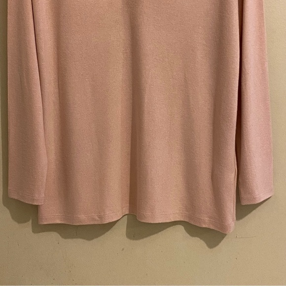 Caslon Pink Boho Knit Sweater Women's Size Small Long Sleeve V Neck Casual - Picture 3 of 8